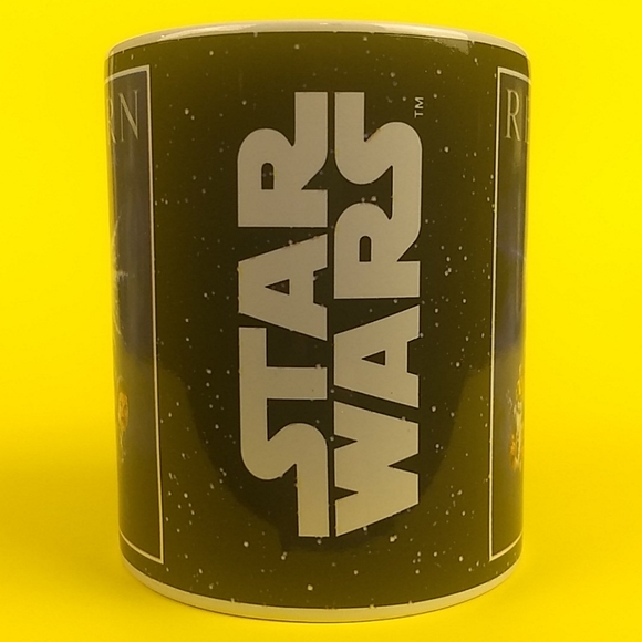 Star Wars Vtg 90s ROTJ stoneware mug - Picture 3 of 8